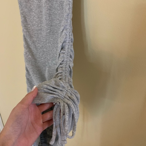 Simple gray dress. Never worn. Size “XS”. Stretchy, could be a “S” too. - Picture 3 of 4